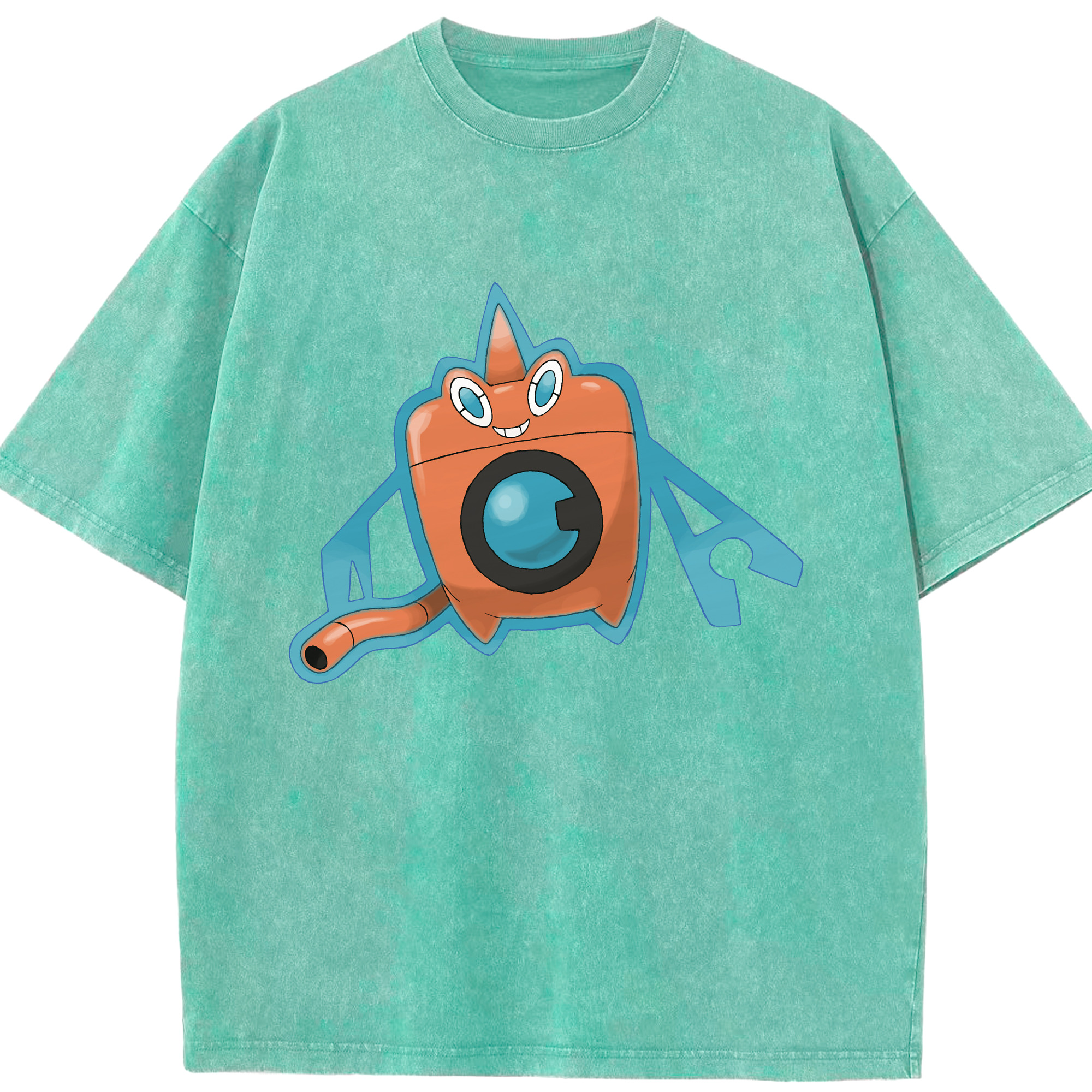 （画像用） ポケットモンスター Pokémon 綿100% ヴィンテージ風 半袖Tシャツ（フロントプリント）